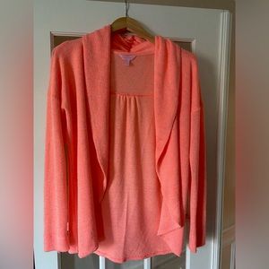 Lilly Pulitzer peach cardigan. Woman’s small.